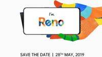 公司确认，Oppo Reno系列将于5月28日在印度推出