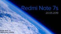 小米表示，配备48MP摄像头的Redmi Note 7s将于5月20日在印度推出
