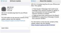 苹果iOS 12.3.1发布，修复了VoLTE错误，消息中的问题