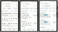 谷歌地图显示印度实时火车和公共汽车状况