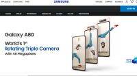 三星Galaxy A80在发布前在印度网站上上市