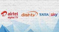 DishTV、塔塔天空、Airtel数字电视：比较DTH优惠、包和计划