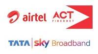 Airtel vs Tata Sky vs ACT Fibernet：提供低于1000卢比的更多数据的最佳宽带计划