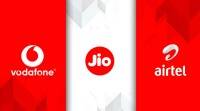 Jio vs沃达丰vs Airtel: 最高预付费计划在Rs 300下，具有最大数据