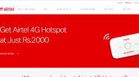 Airtel 4g热点捆绑免费1.5GB每日数据224天，现金返还