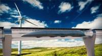 Hyperloop One雪橇通过电磁铁穿越美国沙漠