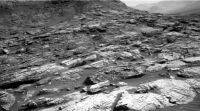 NASA的好奇号漫游者发回火星中央比尤特的怪异图像