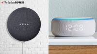 谷歌巢迷你vs亚马逊回声点带时钟: 哪个是最好的智能扬声器？
