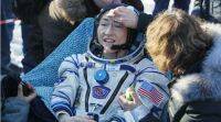 NASA宇航员克里斯蒂娜·科赫 (Christina Koch) 在太空中呆了328天后返回地球