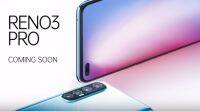 Oppo Reno 3 Pro，配有44MP双前置摄像头，将于3月2日在印度推出