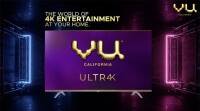 Vu在印度推出四款新的4k Ultra电视; 价格从25,999卢比开始