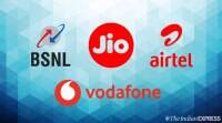 Jio vs Airtel vs BSNL vs Vi: 250卢比下的最佳预付费计划，无限优惠