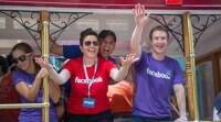 脸书首席执行官马克·扎克伯格庆祝同性恋、双性恋和变性者的骄傲