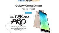 三星Galaxy On7 Pro，Galaxy On5 Pro分别以Rs 11,190和Rs 9,190推出