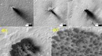 NASA轨道飞行器检测到火星 “蜘蛛” 的婴儿版本
