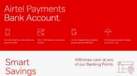 Airtel Payments bank表示，在泰米尔纳德邦开设的超过10万个储蓄银行帐户