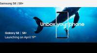 三星Galaxy S8，S8将是Flipkart独家: 预购开放4月19日