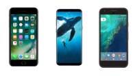 三星Galaxy S8，S8 + vs iPhone 7系列vs Google Pixel: 规格比较