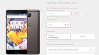 OnePlus 3t买家使用SBI信用卡将获得1500卢比的现金返还