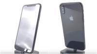 苹果iPhone 8: 玻璃背面、无边框显示器、新功能区等