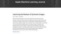 苹果推出新的机器学习研究网站