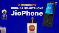 Reliance JioPhone是印度ka智能手机，价格为0卢比: 提供无限的数据，每月只需153卢比的免费通话