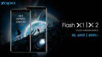 Zopo Flash X1，Flash X2与无限显示器分别在Rs 6,999和Rs 8,999推出
