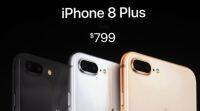 苹果iPhone 8，8 Plus印度将于9月29日发布，起价为64,000卢比