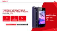 Airtel，Karbonn A1印度，A41 Power 4g手机推出: 价格、规格等