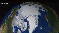 地球的热量流失将格陵兰岛的冰盖推向大海