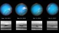 NASA的哈勃望远镜捕获了海王星的神秘萎缩风暴