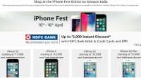 亚马逊印度的苹果iPhone Fest: 79,999卢比的iPhone X，23,999卢比的iPhone 6