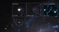 NASA的哈勃望远镜捕获了幸存的超新星同伴的第一张图像