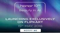 荣誉10印度定于5月15日发射，确认Flipkart