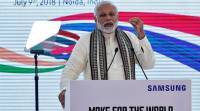 总理说，印度现在是第二大移动制造中心; 但不要指望三星的价格会下降