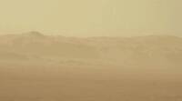 NASA的好奇号漫游者捕获了火星沙尘暴的图像