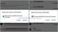WhatsApp安卓测试版更新: 报告联系人功能得到改进