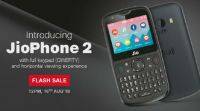 来自8月16日的Jio手机2闪购: 价格、规格、销售时间等