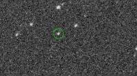 NASA探测器捕获了小行星Bennu的第一张图像
