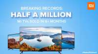 小米在六个月内售出了50万台Mi电视: 马努·库马尔·贾恩