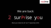 Realme 2 Pro印度将于9月27日发布，公司发送媒体邀请