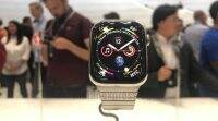 Apple Watch Series 4装在一个微纤维袋中，与表带分开: 观看视频