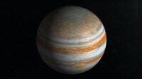 NASA探测器回射木星旋转的云层图像