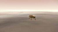 NASA InSight航天器正在进行火星着陆
