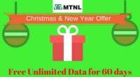 MTNL为新的预付费客户提供60天的无限免费数据