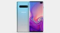 三星Galaxy S10图像渲染显示四个后置摄像头，总共六个