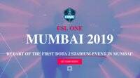 ESL One，Dota 2比赛将从4月19日开始在孟买举行