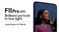 Oppo F11 Pro将于3月5日在印度推出，公司确认