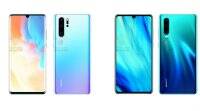 华为P30、P30 Pro press渲染在3月26日发布会前泄露