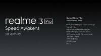 Realme 3 Pro将于4月推出，将与Redmi Note 7 Pro竞争